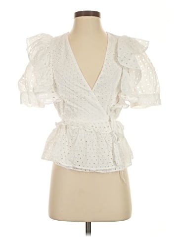J.Crew Short Sleeve Blouse (view 1)