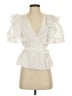J.Crew White Ivory Short Sleeve Blouse Size XS - photo 1