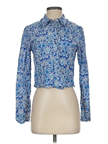 Liberty Art Fabrics for J.Crew Long Sleeve Blouse (view 1)