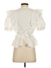 J.Crew White Ivory Short Sleeve Blouse Size XS - photo 2