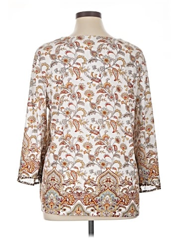 Chico's 3/4 Sleeve Blouse (view 2)