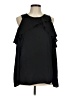 BCBGeneration 100% Polyester Black Sleeveless Blouse Size M - photo 1
