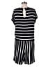 Allison Joy Stripes Black Romper Size M - photo 2