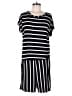 Allison Joy Stripes Black Romper Size M - photo 1