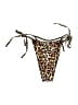 Unbranded Animal Print Brown Swimsuit Bottoms Size 0XL - photo 2