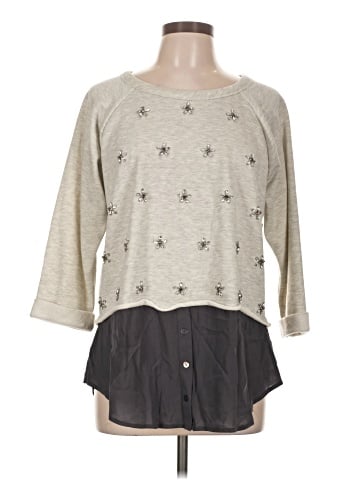 Bobeau Pullover Sweater (view 1)