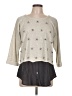 Bobeau Stars Gray Pullover Sweater Size L - photo 1