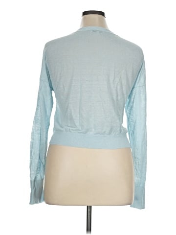 Madewell Linen-Blend V-Neck Cardigan (view 2)