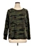Sanctuary Camo Green Pullover Sweater Size 1X - photo 1