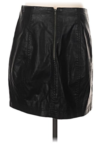 Free People Faux Leather Skirt (view 2)
