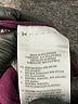 Reebok Color Block Burgundy Active Pants Size L - photo 8