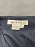 Rafael 100% Polyester Solid Black Formal Skirt Size 10 - photo 4