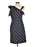 ECI Stripes Black Casual Dress Size 2 - photo 2
