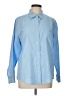 Gap Color Block Blue Long Sleeve Button-Down Shirt Size L - photo 1