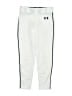 Under Armour 100% Polyester White Track Pants Size S (youth) - photo 1