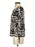 Chaser Animal Print Silver Long Sleeve Top Size S - photo 5