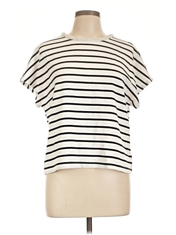 Cable & Gauge Short Sleeve Top (view 1)