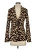 Ann Taylor LOFT Outlet Animal Print Gold Blazer Size XS - photo 1