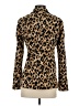 Ann Taylor LOFT Outlet Animal Print Gold Blazer Size XS - photo 2