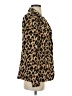 Ann Taylor LOFT Outlet Animal Print Gold Blazer Size XS - photo 4
