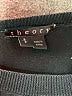 Theory 100% Cotton Black Pullover Sweater Size S - photo 7