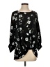 Gibson Black 3/4 Sleeve Blouse Size S - photo 1