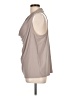 Express Gray Sleeveless Blouse Size L - photo 5