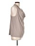 Express Gray Sleeveless Blouse Size L - photo 4