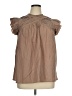 Unbranded Brown Short Sleeve Blouse Size XL - photo 1