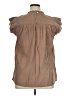 Unbranded Brown Short Sleeve Blouse Size XL - photo 2