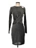 MICHAEL Michael Kors Metallic Gray Cocktail Dress Size XS - photo 1