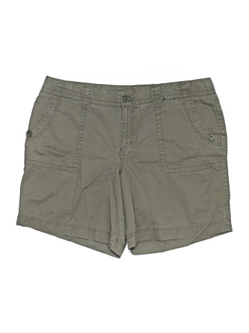 Lane Bryant Khaki Shorts (view 1)