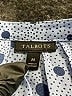 Talbots 100% Polyester Polka Dots Blue Sleeveless Blouse Size M - photo 7