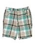St. John's Bay Plaid Green Shorts Size 14 - photo 1