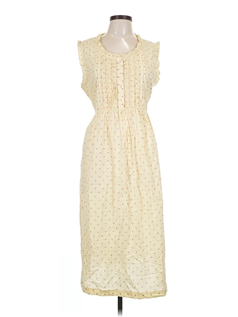 April Cornell Casual Dress In Ivory
