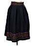 Alya 100% Polyester Argyle Black Casual Skirt Size S - photo 1