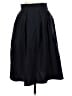 Alya 100% Polyester Argyle Black Casual Skirt Size S - photo 2
