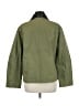MNG 100% Cotton Solid Green Jacket Size M - photo 2
