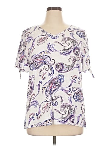 Chico's Short Sleeve Blouse (view 1)