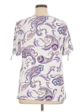 Chico's Short Sleeve Blouse (view 2)