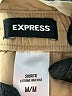 Express 100% Lyocell Tan Khaki Shorts Size M - photo 3