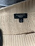 Talbots 100% Cotton Tan Pullover Sweater Size Lg Petite - photo 7