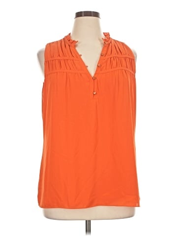 White House Black Market Sleeveless Blouse (view 1)