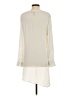 BCBGMAXAZRIA 100% Polyester Ivory Long Sleeve Blouse Size S - photo 2