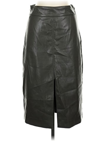 Elie Tahari Faux Leather Skirt (view 1)