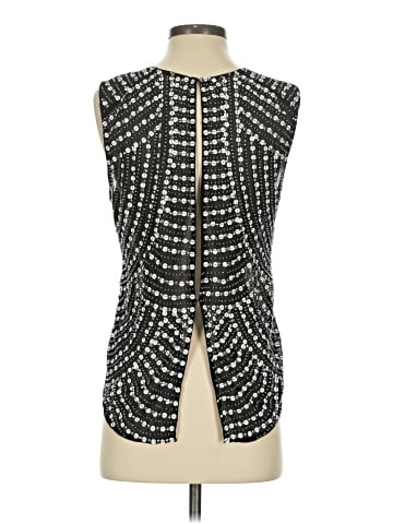 Parker Sleeveless Silk Top (view 2)