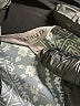 Athleta 100% Polyester Graphic Silver Casual Dress Size L - photo 7