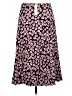J.Crew 100% Polyester Floral Blue Casual Skirt Size 10 (tall) - photo 2
