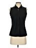 J. McLaughlin Black Sleeveless Button-Down Shirt Size S - photo 1