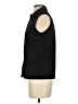 J. McLaughlin Black Sleeveless Button-Down Shirt Size S - photo 5